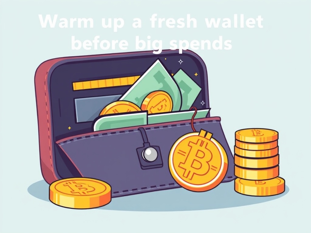 Warm Up a Fresh Wallet Before Big Spends: A Strategic Guide for BTCMixer Users